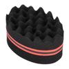 Hair Sponge Brush Big Holes Sponge Dreads Locking Afro Coil Comb Care Tool for Men Women Curls