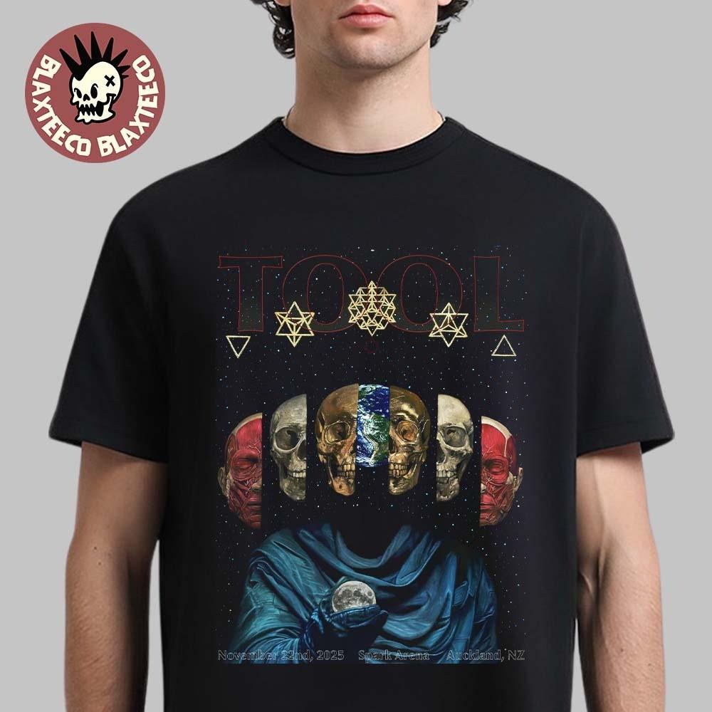 

Tool Auckland New Zealand 2025 Night 1 At Spark Arena On November 22 2025 Shirt Unisex T-Shirt S