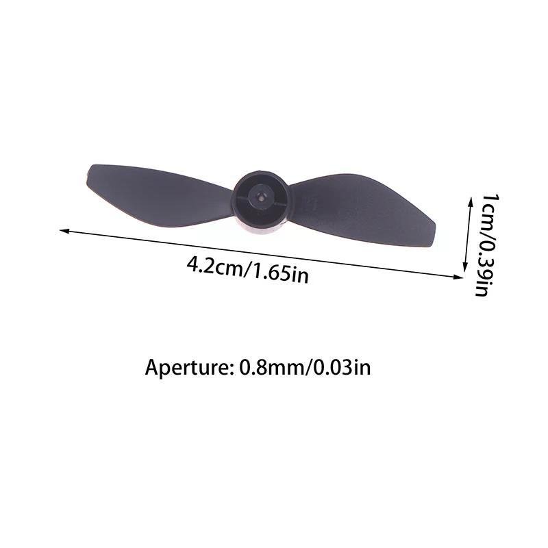 4PCS Aircraft Spare Parts Propeller Blade V66 I1 Pro CZ06 Mini GT3 RC Spare Parts Propeller Blade