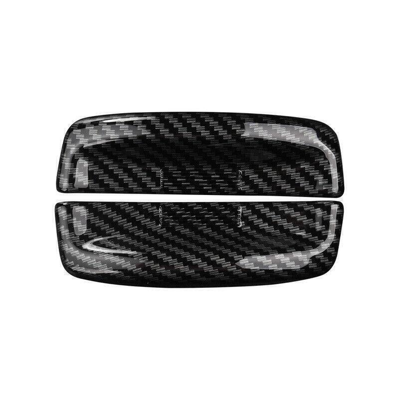 For Toyota Highlander 2014- ABS Carbon Fiber Armrest Box Handle Cover Trim