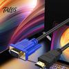 Computer To TV Converter Cable 9.84ft HD-compatible1080P HDMI-compatible Male 15 Pin VGA Connector Adapter DVD for HDTV Video Power Supply