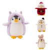 Cute And Soft Stuffed Penguin Toy For Dressing Up Perfect Gift For Business Occasions New Cross-border Product Characters)