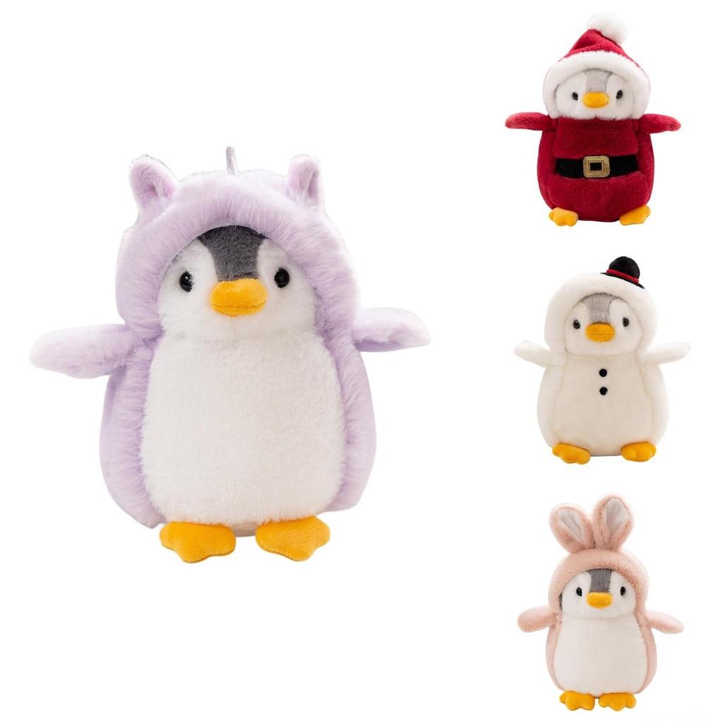 Cute And Soft Stuffed Penguin Toy For Dressing Up Perfect Gift For Business Occasions New Cross-border Product Characters)