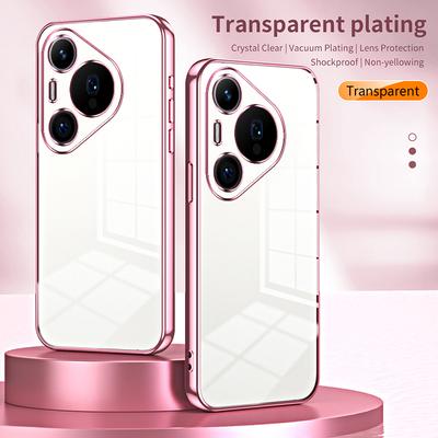 For Huawei Pura 70 Pro/Pura 70 Pro+ Case Colorful Frame Electroplating TPU Phone Cover