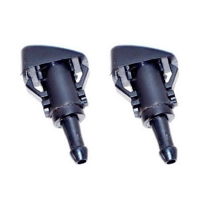 

2 Pcs Windshield Washer Nozzle Front L/R Fits: Chrysler Dodge Ram 2001-