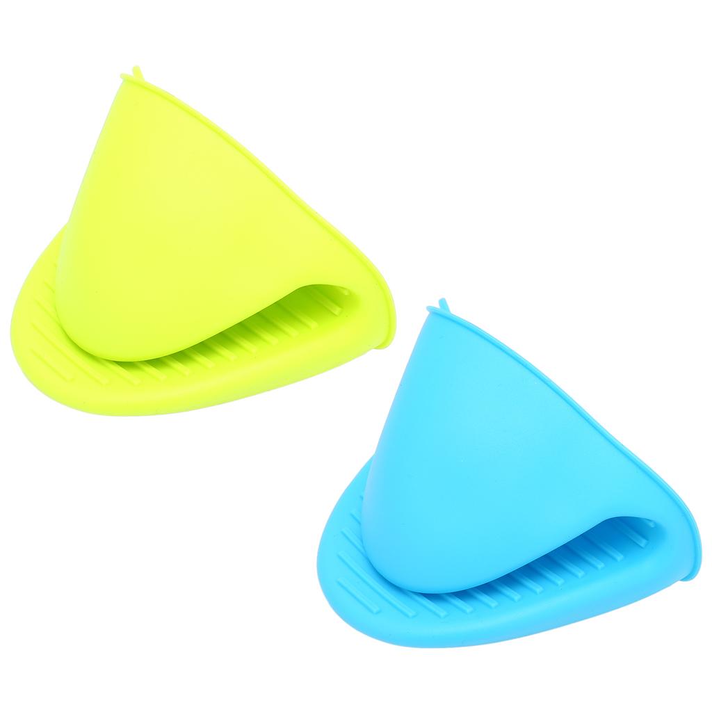 Silicone Cooking Pinch Mitts Heat Resistant Oven Hair Removal Wax Pot Holder Gloves for Kitchen Salo