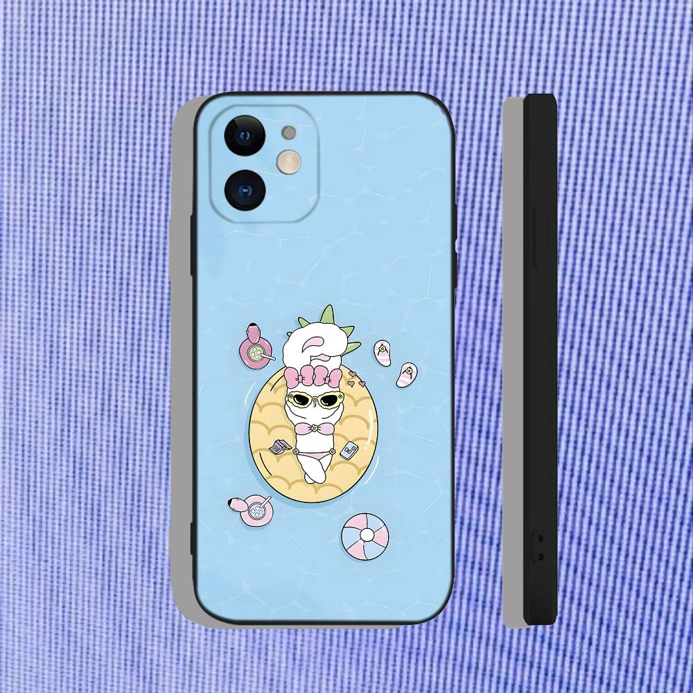 Esther Bunny Cute For iPhone 17,16,15,14,13,12,11,Air,X,XR,Pro,Max,Plus TPU Soft Skin-friendly Cover
