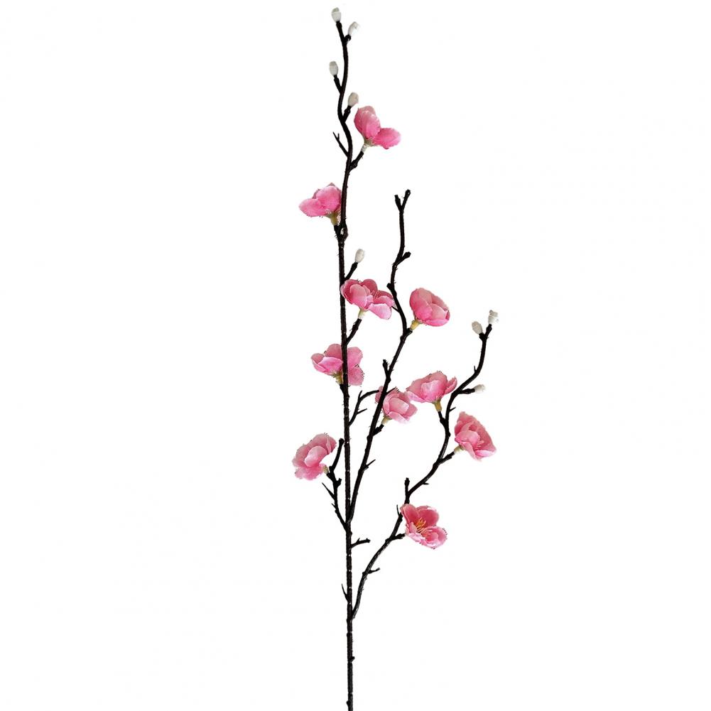 Fake Cherry Blossom Stem Artificial Flower Stem Plum Blossom Branches Faux Silk Cherry Blossom Stems Faux Wedding Flower Branch