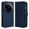 For Xiaomi 14 Ultra Case with Multiple Card Holders TPU Interior Protective PU Leather Cover