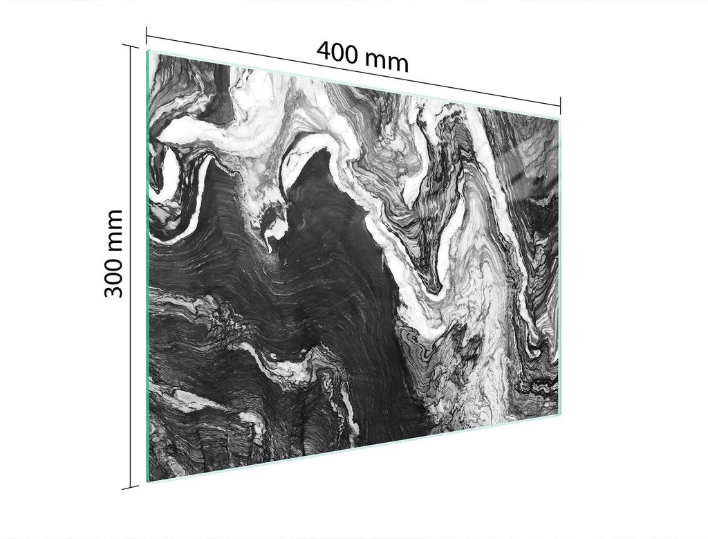 SZKLANA DESKA DO KROJENIA 40x30 MARMUR