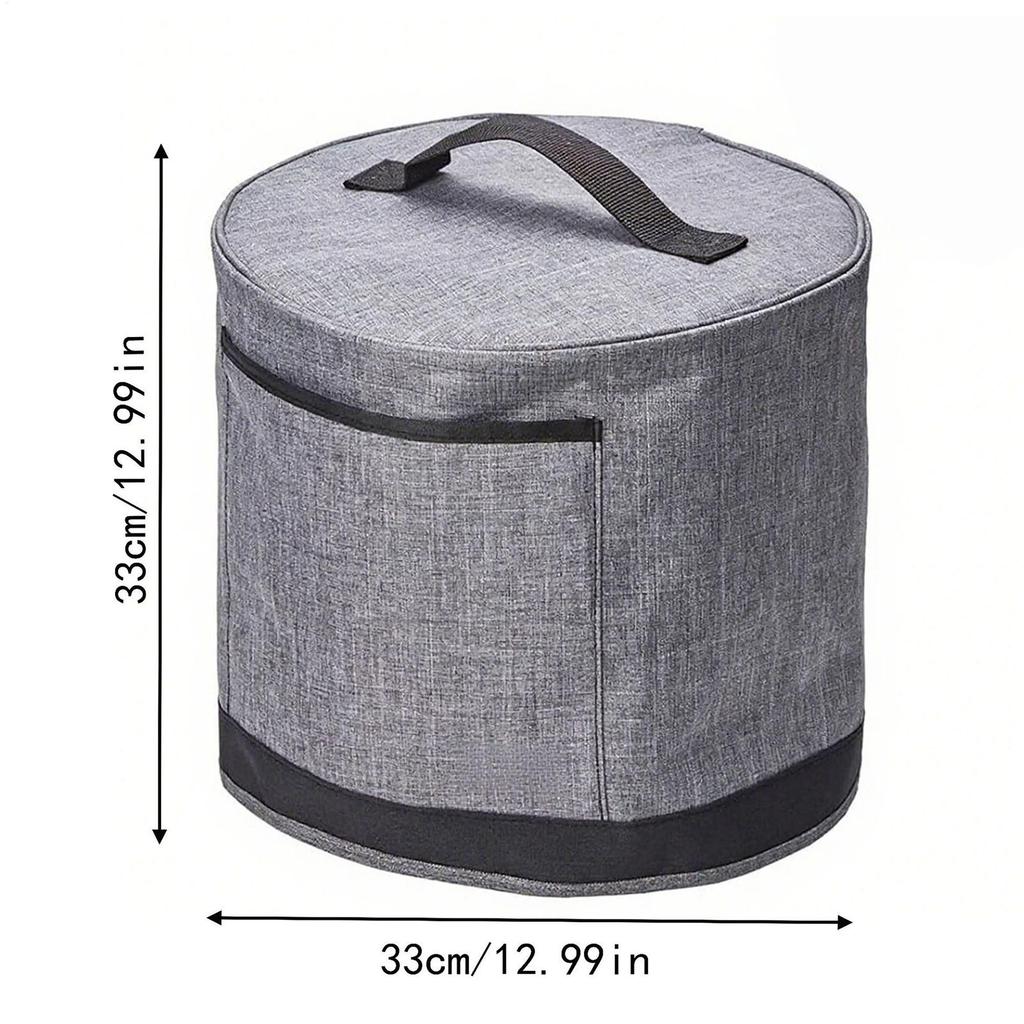 Air Fryer Cover Home Appliance Protective Case Dustproof Thickened Machine Cover With Carrying Handle And Pockets For Kitchen