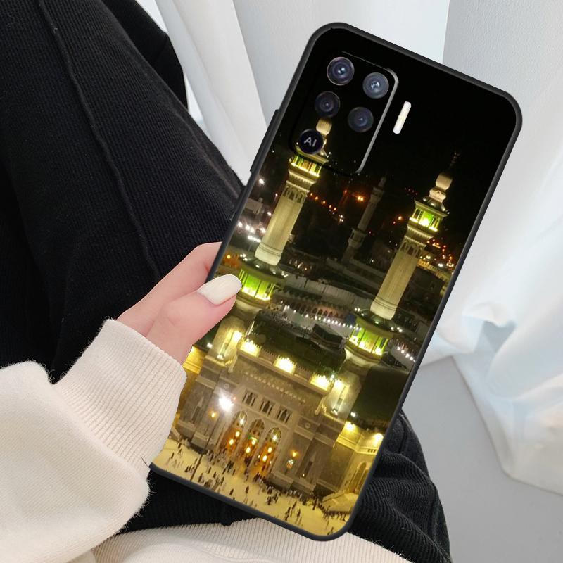 Holy Mosque Makkah Case For Oppo A40 A60 A80 A5 Pro A15 A16 A17 A57 A77 A94 A74 A54 A76 A96 A18 A38 A58 A78 A98