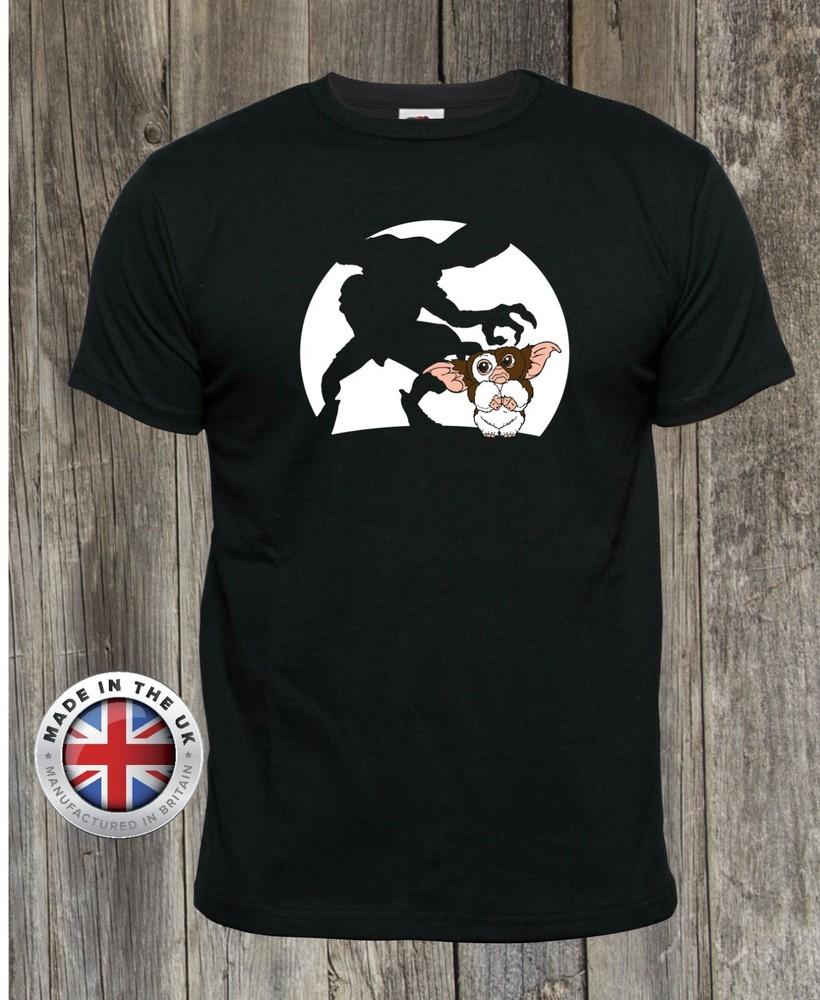 Gremlins t shirt Gizmo tee Stripe shadow black t shirt,unisex,kids ladies fitted 2XL