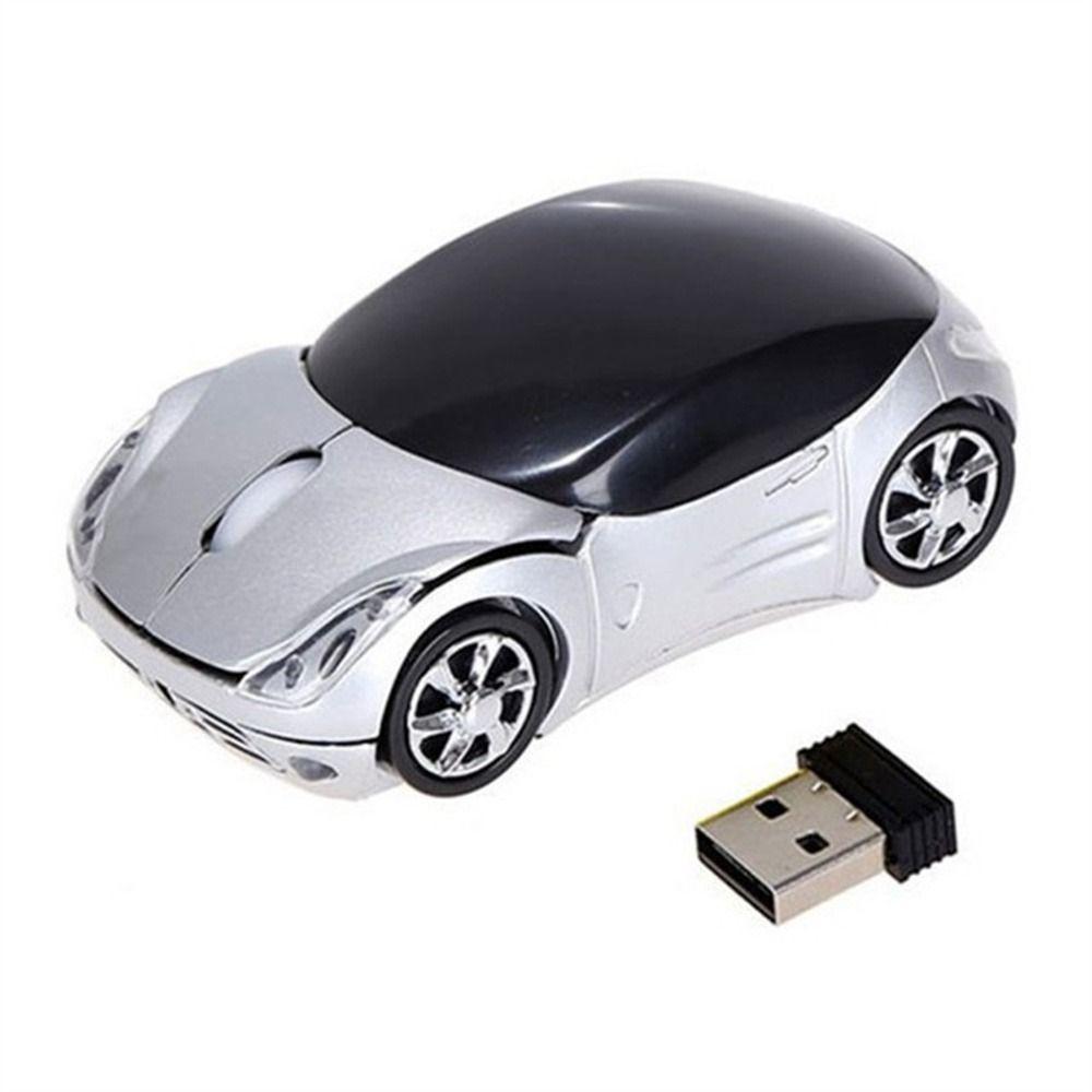 thumbnail image 2 of Usbkingdom Wireless Mouse, 2.4GHz Car Shaped Wireless Pink Mouse Cool 3D Ergonomic Optical Gaming Mice With USB Receiver For PC Laptop Computer Kids Girls Small Hands 2 of 13