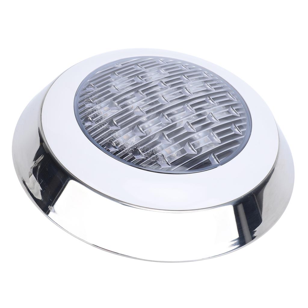 Submersible Pool Lights Professional Warm Light 3000K 12W 12V Wall Mounted Waterproof Underwater LED Pool Lights for Swimming Pool