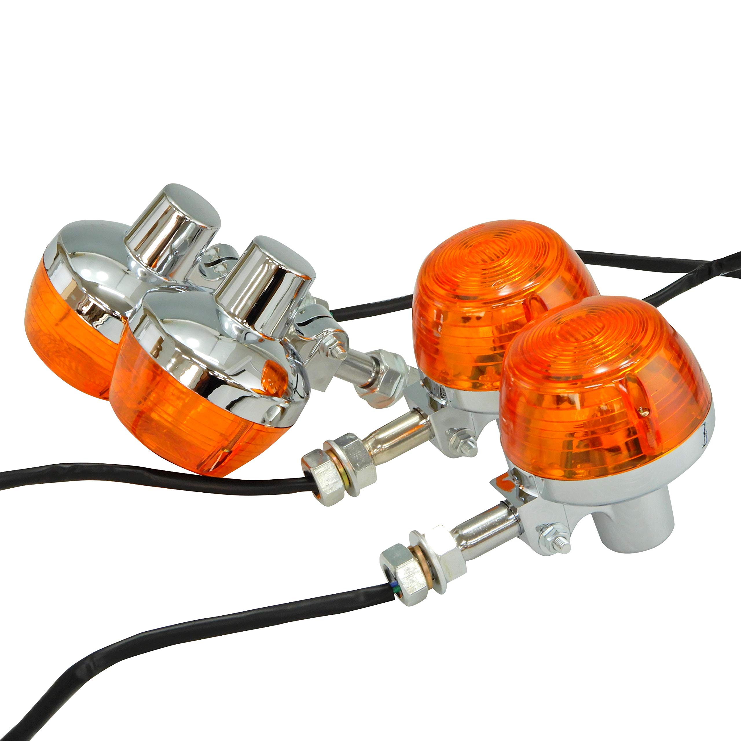 

Ager CB Type Hawk Turn Signal Short Stay with Valve Orange, General Purpose, 4 Pieces large оранжевый