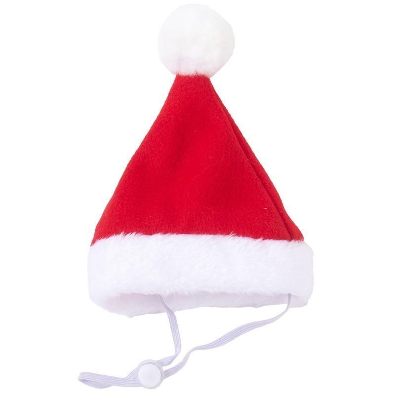 Cat Costume Santa Cosplay Funny Transformed Cat Dog Pet Christmas Cape Winter Dress Up Clothes Red Scarf Cloak Props Decor