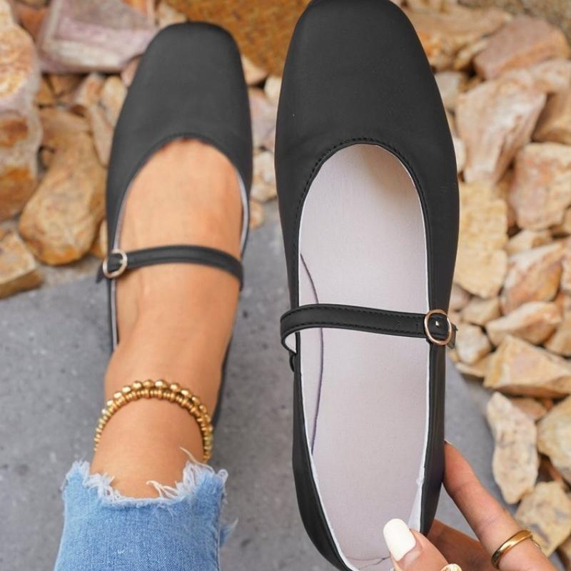 2025 Spring Single Shoes Fashion Shallow Slip On Women Flat Shoes Ladies Casual Outdoor Ballerina Shoe