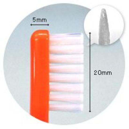 Oral Care Tuft 24 Toothbrush (Capless) X 25 Brushes (S Size, Assorted)
