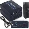 Conversor de imagem e som de scart para hdmi + jack 3,5mm