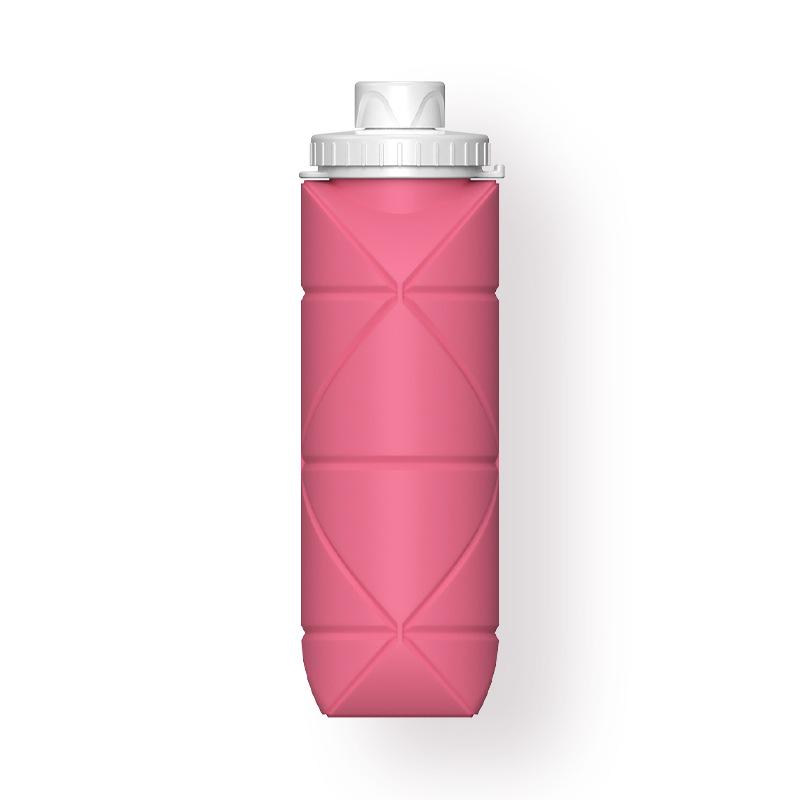 Foldable Silicone Sports Water Bottle with Straw - Portable & Telescopic Gift