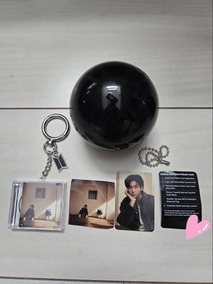 [USED] K-POP BTS Keychain CD Capsule Album