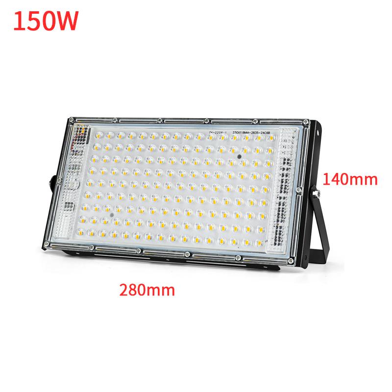 LED Floodlight 50W 100W 150W IP65 Waterproof 220V 240V Outdoor Floodlight Spotlight LED Reflector Street Lamp Garden Lighting