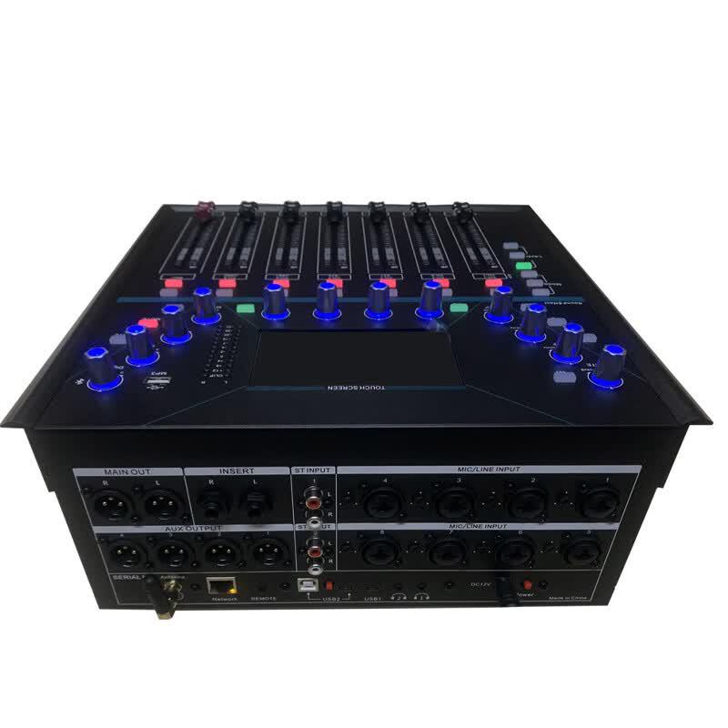 Runpu Professional 12-Channel Portable Digital Mixer (CN Version)