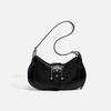 2025 New Trendy Women's Bag, Unique Design, Textured Baguette Bag, Vintage Underarm Bag, Versatile Wide-Strap Shoulder Bag