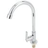 G1/2 Sink Faucet 360 Degree Rotating Stainless Steel Cold Water Tap Kitchen Bathroom Supply