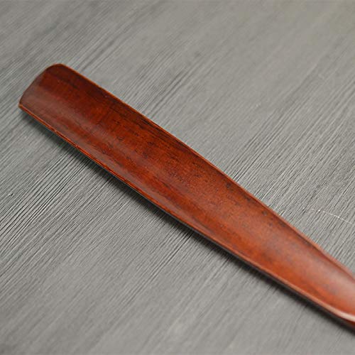 Long wooden shoehorn with stand, Kojiro brown, shoehorn with stand