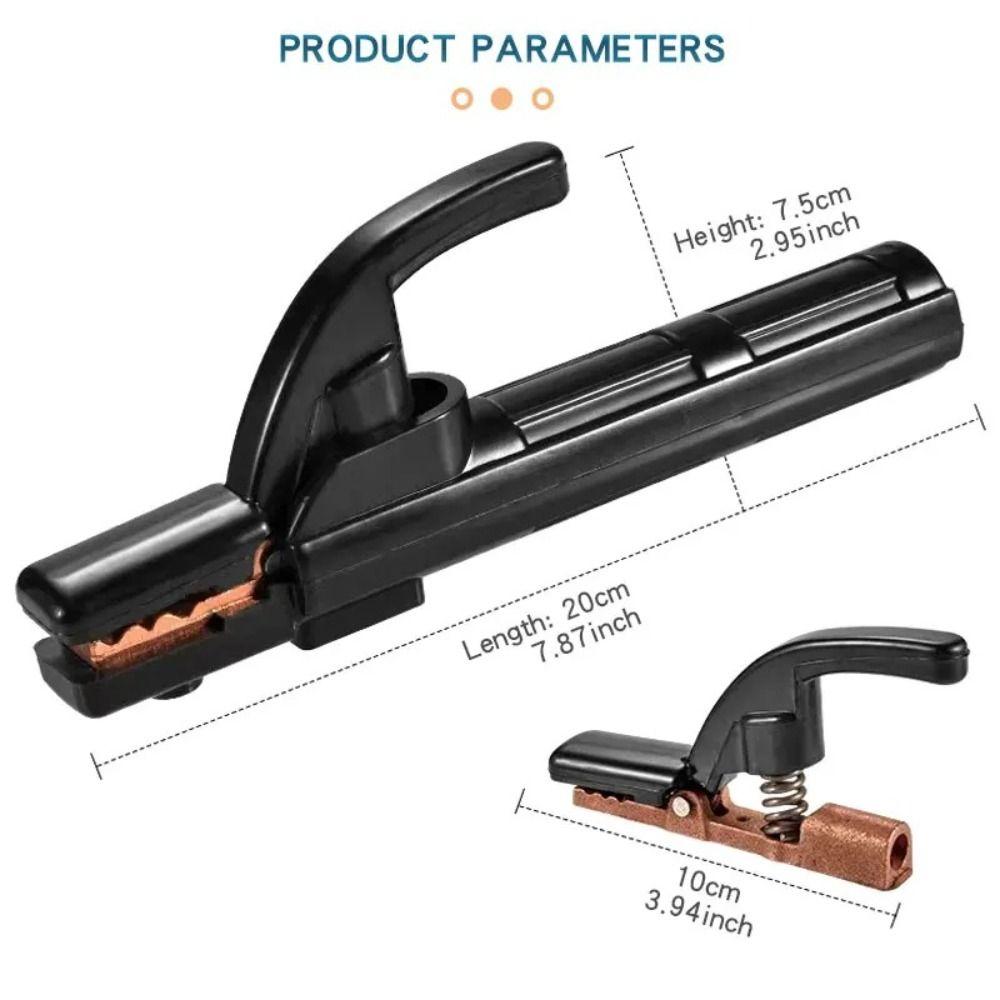 300A Welder Electrode Clamp Insulated Handle Welding Tools Electrode Clamp Welding Accessories