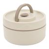 Thermal Cooking Pot 440ml 304 Stainless Steel Double Layer Portable Round Shape Thermal Lunch Container
