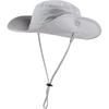 (Einheitsgröße, Hellgrau) Kou Yi UPF50 Herren Sonnenhut Breiter Rand Anglerhut Tragbarer Cowboy-Eimerhut