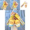 Cute Cartoon Angel And Apron Butter Bear Doll Pendant Keychain For Party Decorations And Travel Souvenirs