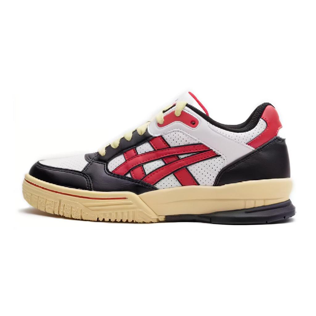 Asics Gel-Spotlyte Comfortable Versatile Low-Top Kids Skate Shoes Kids Sneaker Black Red 1204A127-102