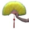 Vintage Feather Fan Women Feather Fan Lightweight Handheld Fans Convenient for Travel and Parties