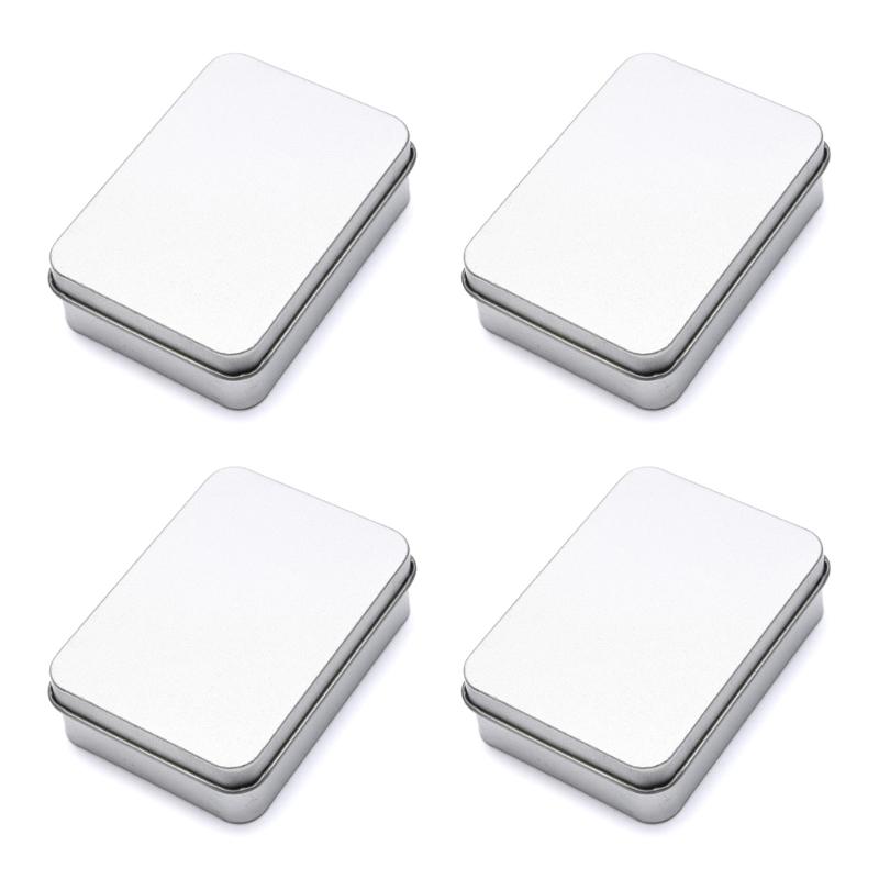 

Simple Small Tin Box Storage Box Packing Boxes for Jewelry Craft Containers Candy Box Coin Earrings Headphones Pills Box 1