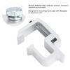 6pcs Truck Retaining Clamps 2in Throat Depth Aluminum Alloy Truck Cap Topper Campers Mounting Clips