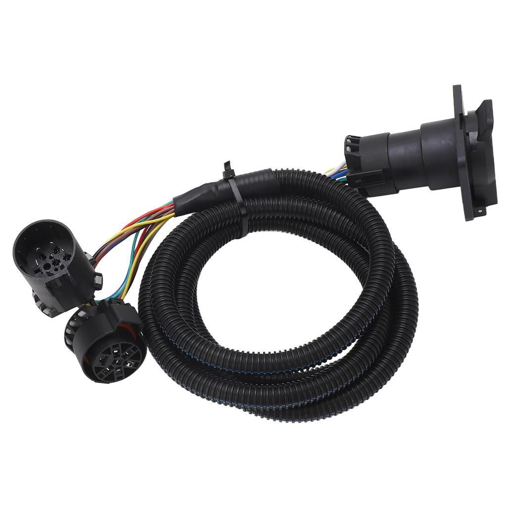 7Pin In Bed Trailer Wiring Harness Stable Connection Safe HC3Z 15A416 A for F‑450 F‑550 Super Duty 2017 To 2022