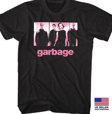 Hot 2025 Garbage Pink Album Men's T Shirt Rock Concert Tour Full Size S-4XL