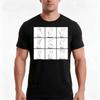 Parry Chart Tshirt Summer Casual Cotton Tee Oversized Streetwear Tops Vintage Graphic Print Loose Fit Short Sleeve
