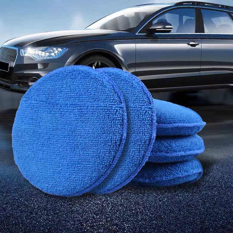 Superfine Car Waxing Sponge - Thick, Non-Damaging, Ideal for Cleaning and Waxing Car Paint