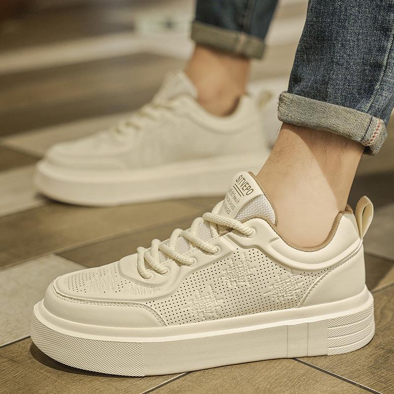 2025 new men's small board shoes platform sports leisure heightening board shoes Forrest Gump tide shoes a small board shoe