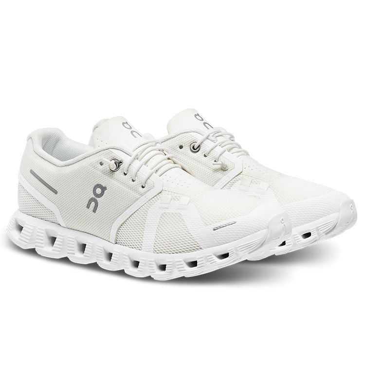 ON  Cloud 5 White Women Sneakers Undyed-White 59.98373