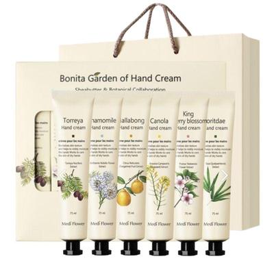 Bonita Garden Hand Cream 6Piece Set(75ml × 6) + Gift Shopping Bag
