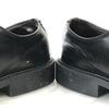 The Kenford Leather Plain Toe Shoes [24.5/Black] Business Dress Shoes(USED)