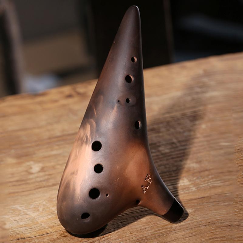 Ceramică Ocarina Baza Instrumente Orff Vindecare 12 găuri Ocarina timpului Terapie cu sunet Accesorii pentru instrumentație muzicală profesională Legenda Ocarine