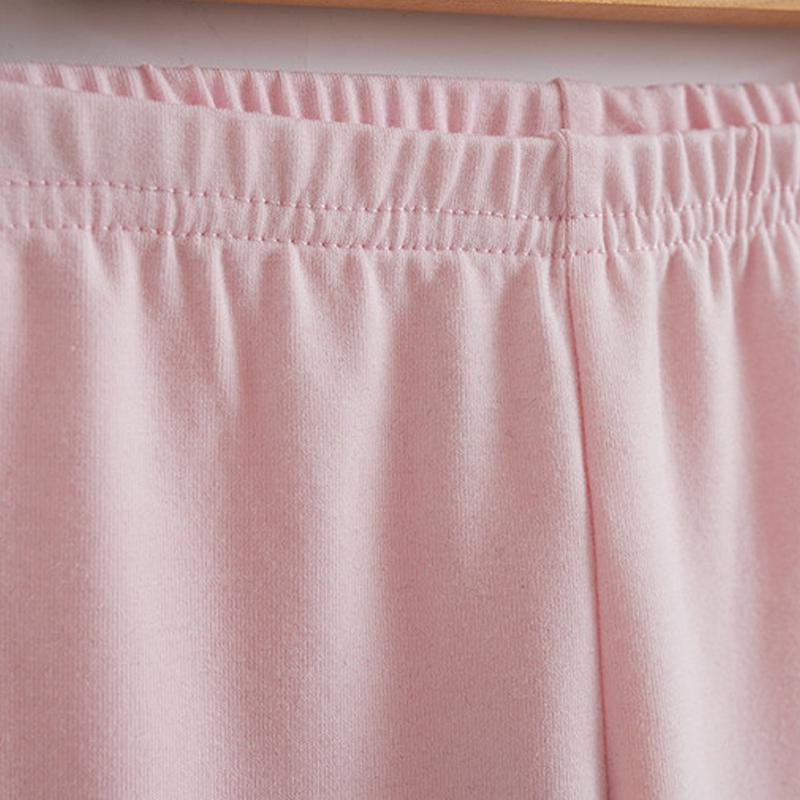 YUBAOBEI Girls Calf-length Leggings Baby Girl Mesh Spliced Pants Bow Lace Candy Color Skinny Leggings