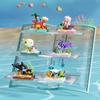 Ocean World Children's Building Blocks Creative Killer Whale Crab Assembly Educational Toy Gift Desktop Ornaments